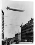 Graf Zeppelin II Over Berlin by Anonymous