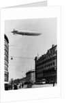 Graf Zeppelin II Over Berlin by Anonymous