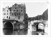 Destroyed Bridge at Meaux in France, ca. 1915 by Corbis