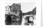 Destroyed Bridge at Meaux in France, ca. 1915 by Corbis