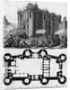 Bastille and Ground Plan by Anonymous
