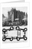 Bastille and Ground Plan by Anonymous