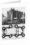 Bastille and Ground Plan by Anonymous