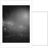 Street Lights in Fog by Anonymous