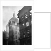 Saint Paul's Cathedral Admist Ruins by Anonymous
