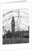 Big Ben Through Barbed Wire, ca. 1940 by Anonymous