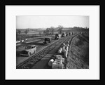Trucks of the Mobile Reserve on the Road, 1943 by Anonymous