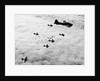 Flying Fortresses in Flight Over Germany by Anonymous