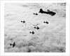 Flying Fortresses in Flight Over Germany by Anonymous