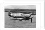 Spitfire In Flight. by Anonymous