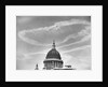 Contrails Over St. Paul's Dome by Anonymous