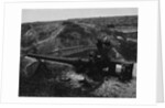Damaged Turkish Artillery at Dardanelles, 1915 by Anonymous