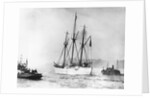 Amundsen's Vessel Returns From the Arctic by Anonymous