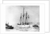 Amundsen's Vessel Returns From the Arctic by Anonymous