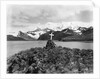 Shackleton's Grave at Grytviken by Anonymous