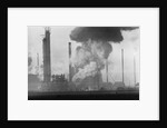 Fire at Shell Haven Refinery in Essex by Anonymous