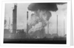 Fire at Shell Haven Refinery in Essex by Anonymous