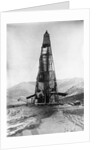 Oil Flowing in a Derrick by Anonymous