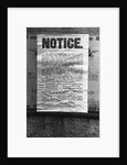 Evacuation Notice by Anonymous