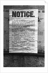 Evacuation Notice by Anonymous