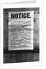 Evacuation Notice by Anonymous