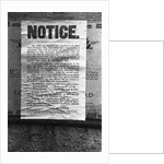 Evacuation Notice by Anonymous