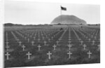 US Marine Cemetery on Iwo Jima by Anonymous