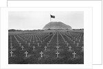US Marine Cemetery on Iwo Jima by Anonymous