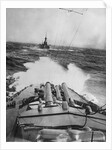 HMS Audacious in a Storm by Anonymous