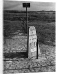 Boundary Marker, 1919 by Anonymous