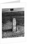 Boundary Marker, 1919 by Anonymous