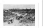 Road Through Battlefield, Western Front by Anonymous