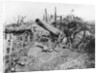 Offensive On The Somme. Abandoned German 150 Guns. by Anonymous