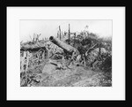 Offensive On The Somme. Abandoned German 150 Guns. by Anonymous