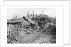 Offensive On The Somme. Abandoned German 150 Guns. by Anonymous