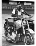 Motorcycle Chimp by Anonymous