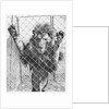 Caged Lion by Anonymous