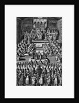 Elizabeth I Addresses House of Lords by Anonymous