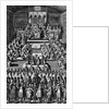 Elizabeth I Addresses House of Lords by Anonymous