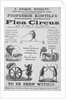 Advertisement For Flea Circus by Anonymous