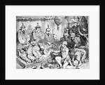 The Reception of the Diplomatique and His Suite by James Gillray