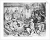 The Reception of the Diplomatique and His Suite by James Gillray