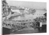 Temporary Bridge at Poznan, Poland, 1939 by Anonymous