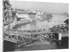 Temporary Bridge at Poznan, Poland, 1939 by Anonymous