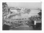 Temporary Bridge at Poznan, Poland, 1939 by Anonymous