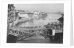 Temporary Bridge at Poznan, Poland, 1939 by Anonymous