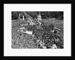 VE Day Revelers Outside Buckingham Palace by Anonymous