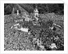 VE Day Revelers Outside Buckingham Palace by Anonymous