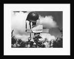 Grave of American Soldier by Anonymous