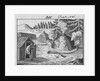 Engraving of a Charcoal Burner at Work by Anonymous